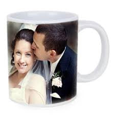 Personalized couple photos mug