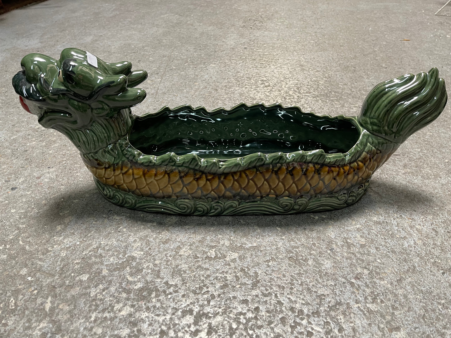 Dragon large with bamboo