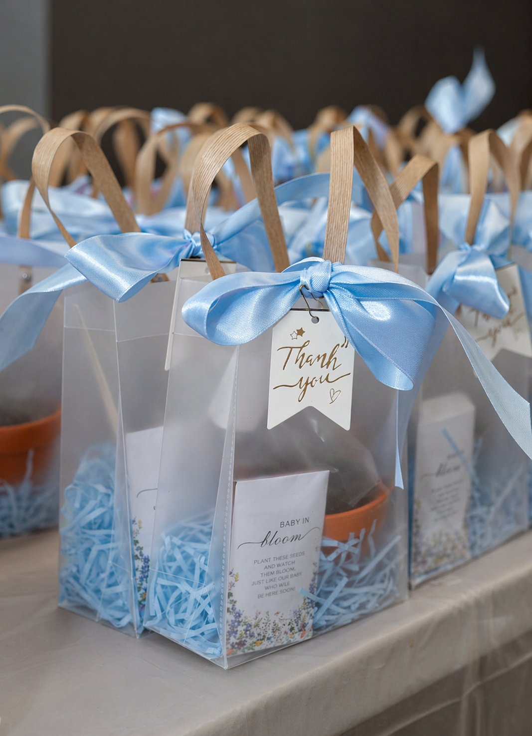 Baby Shower Seed Favor Kit – “Baby in Bloom” Gift Set