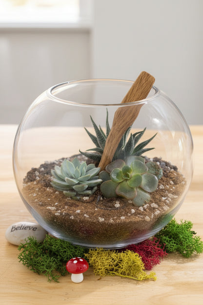 DIY Succulent Terrarium Kit