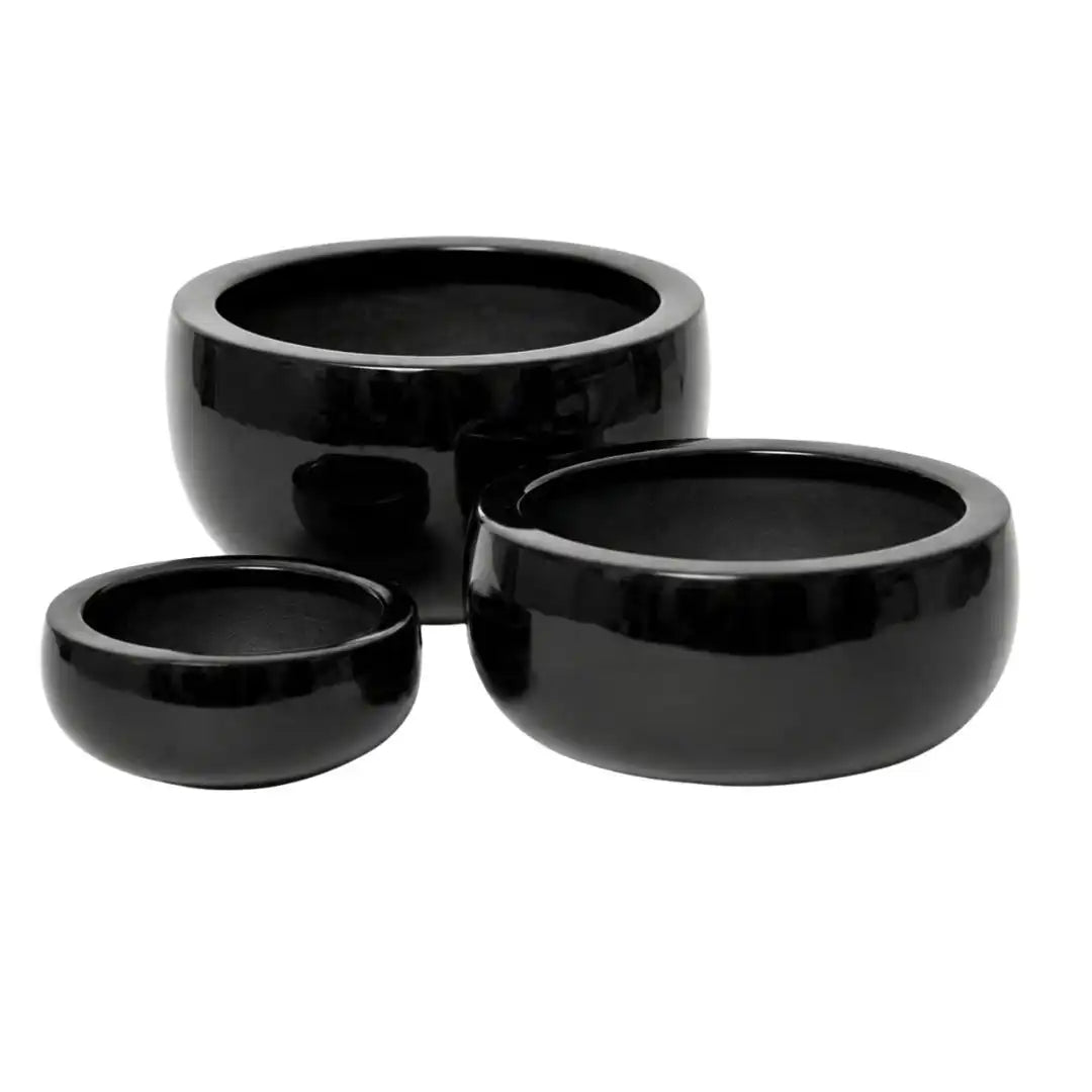Polystone Low Round Bowl