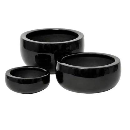 Polystone Low Round Bowl