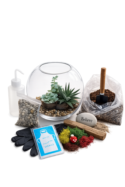 DIY Succulent Terrarium Kit