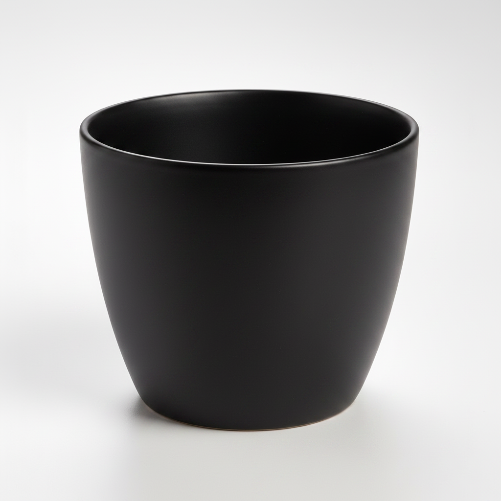 Marlow Pot - 3", 4" ,6", 8",10"& 12" White & Black View full details