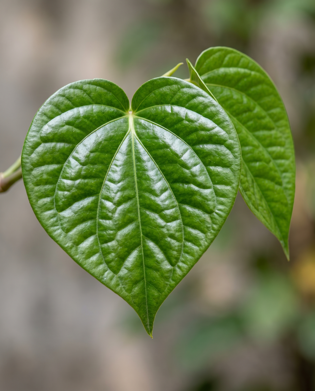Betel (paan) leaf, close-up