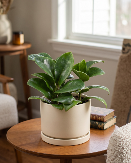 ZZ Zenzi in a decorative ceramic, styled in a room