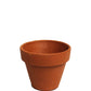 Italian Terra Cotta Clay Planters (2.5" - 12") - Geoponics Inc